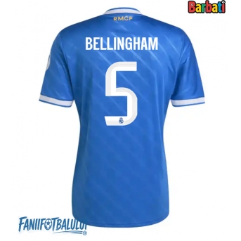 Real Madrid Jude Bellingham #5 Tricou Fotbal Replică 2025-26 Barbati Treilea